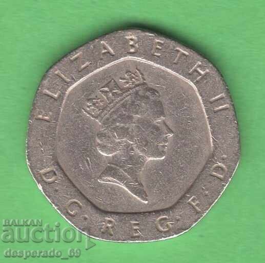 (¯`'•.¸ 20 πένες 1989 ΗΝΩΜΕΝΟ ΒΑΣΙΛΕΙΟ ¸.•'´¯) με τιμή 1.50 BGN | € 0.77 (¯`'•.¸ 20 πένες 1989 ΗΝΩΜΕΝΟ ΒΑΣΙΛΕΙΟ ¸.•'´¯) με τιμή 1.50 BGN | € 0.77