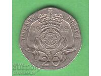 (¯`'•.¸ 20 πένες 1989 ΗΝΩΜΕΝΟ ΒΑΣΙΛΕΙΟ ¸.•'´¯)