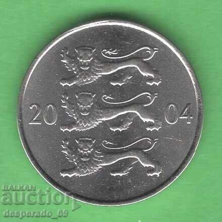 (¯`'•.¸ 20 cents 2004 ESTONIA UNC- ¸.•'´¯) with price € 0.60 | 1.17 BGN