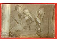 KINGDOM OF BULGARIA PHOTO BULGARIAN SOLDIER SOLDIERS SMOKING