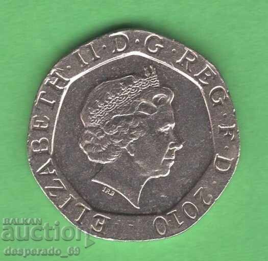 20 pence 2010 GREAT BRITAIN with price € 0.50 | 0.98 BGN 20 pence 2010 GREAT BRITAIN with price € 0.50 | 0.98 BGN
