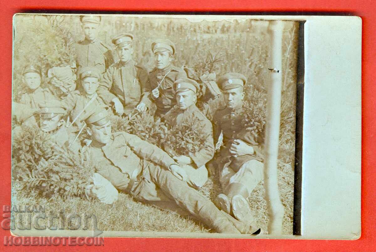 ЦАРСТВО БЪЛГАРИЯ СНИМКА БЪЛГАРСКИ ВОЙНИК ВОЙНИЦИ