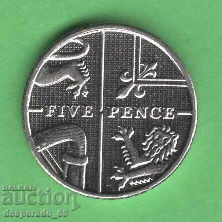 (¯`'•.¸ 5 Pence 2013 GREAT BRITAIN ¸.•'´¯) (¯`'•.¸ 5 Pence 2013 GREAT BRITAIN ¸.•'´¯)