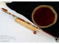 Тиролски бастун 12 значки,Елен,Глухар,Лъв,Тукан.