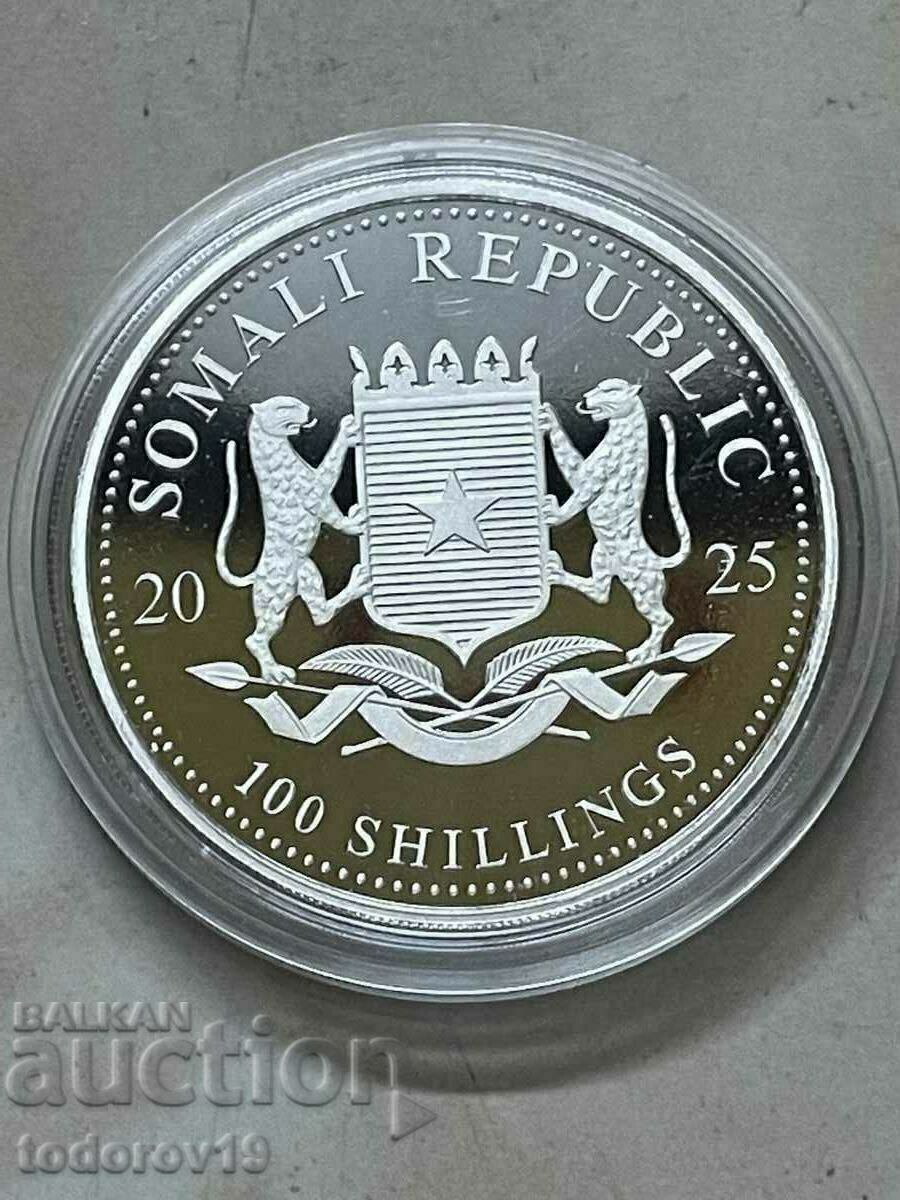 Delivery of NEW! Silver 1 oz Somali Elephant 2025 Delivery of NEW! Silver 1 oz Somali Elephant 2025