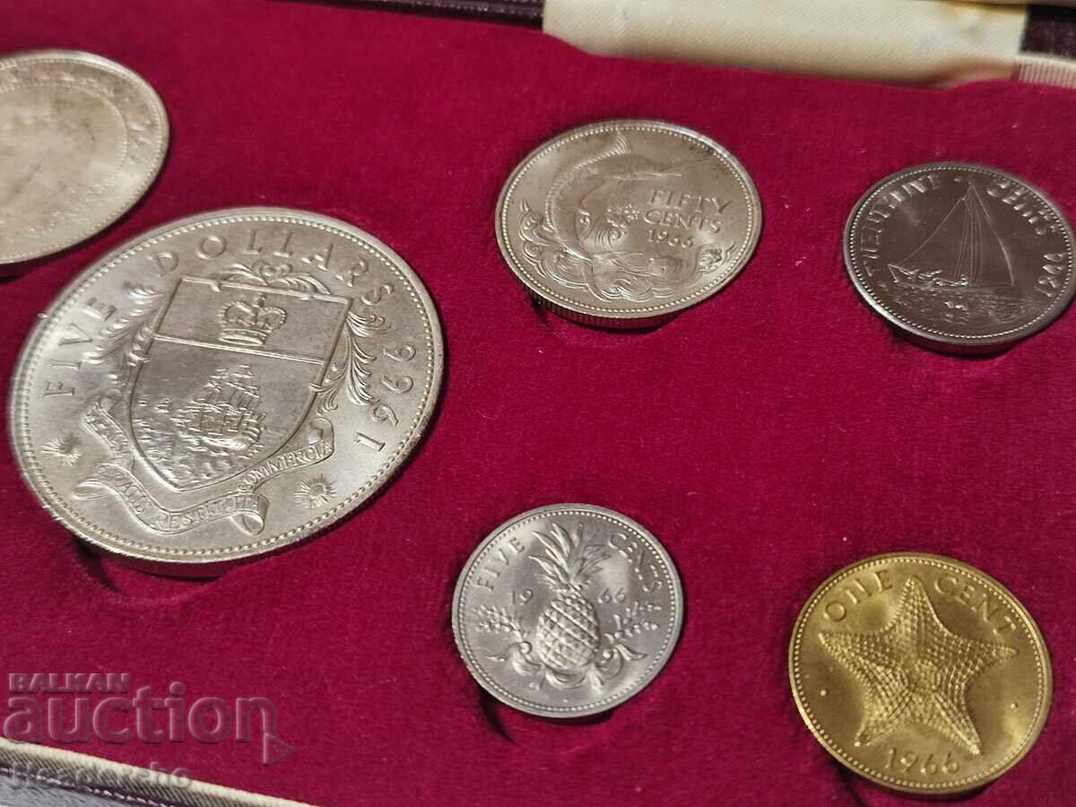 Lot BAHAMAS (Bahamas) 1966 (silver) with price 320.00 BGN | € 163.61