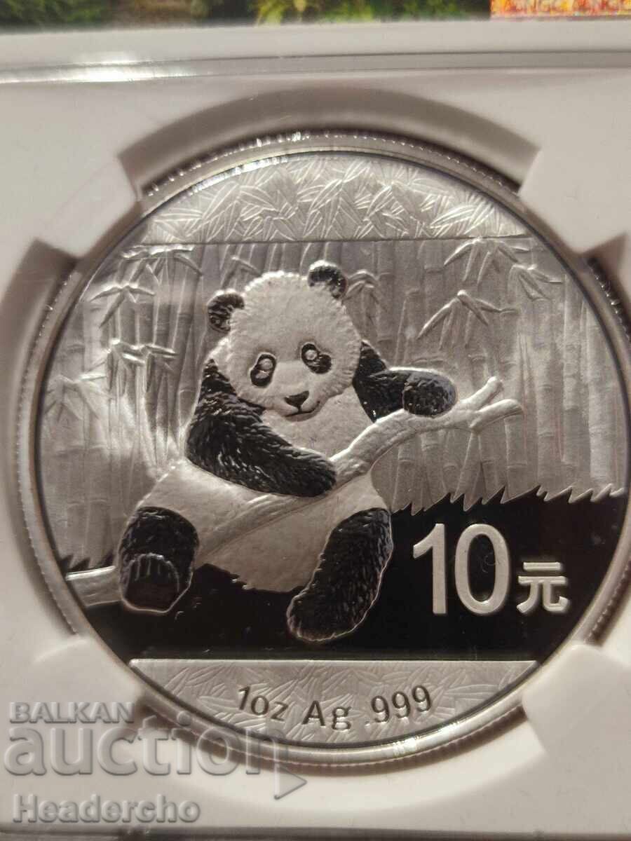 Auction Chinese Silver Pandas 1 oz Silver 2014, 2022 NGC MS 70 Auction Chinese Silver Pandas 1 oz Silver 2014, 2022 NGC MS 70