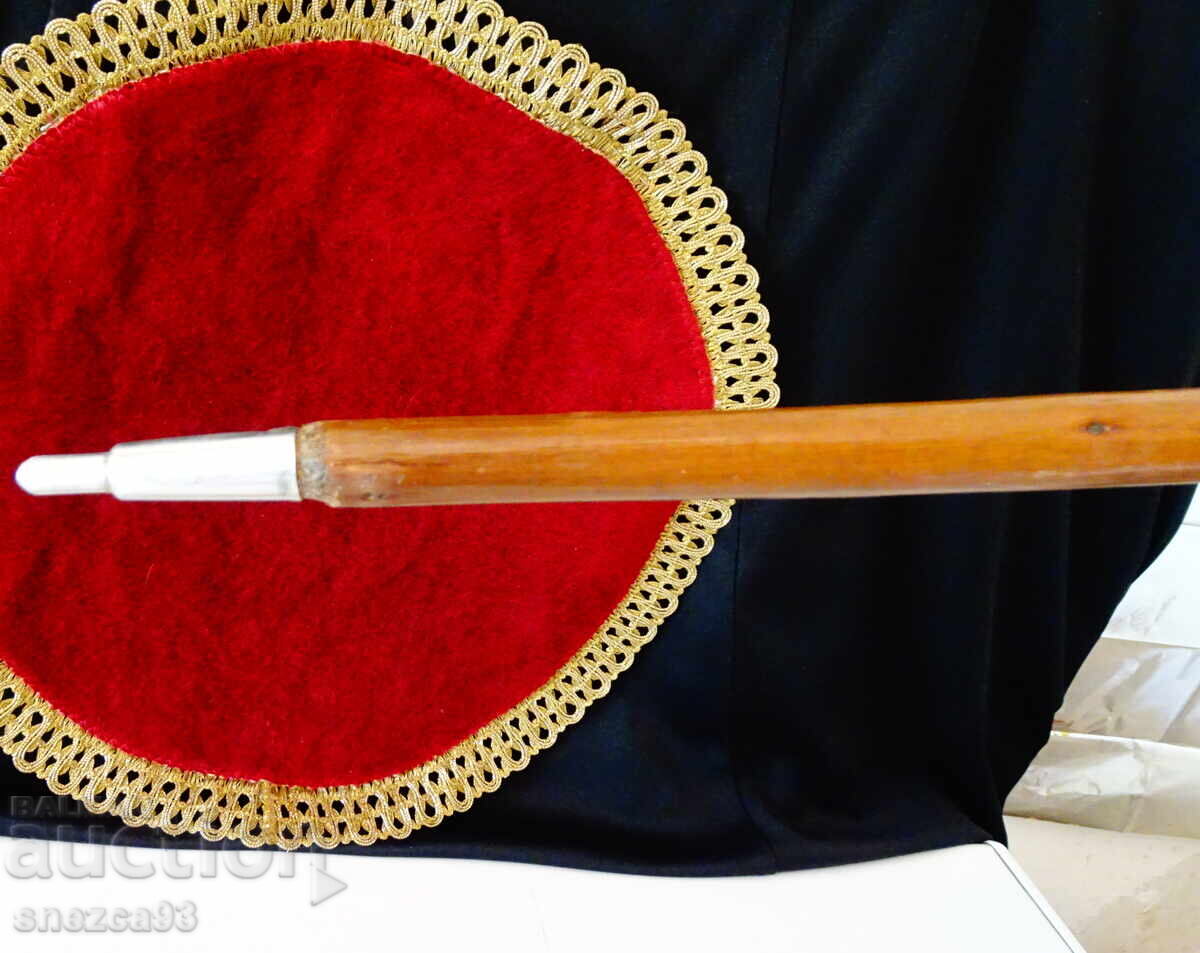 Тиролски бастун 12 значки,Елен,Сърна,Орел,Кон. - 7