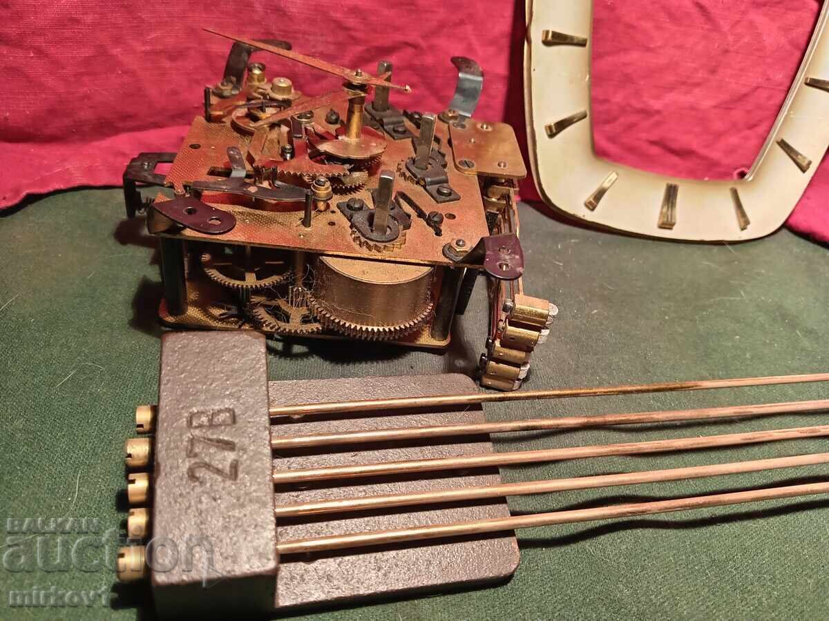 Μηχανισμός από γερμανικό ρολόι τζακιού - 6
