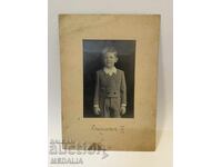 Tsar Simeon II - Cabinet photograph with autograph - Karastoyanov