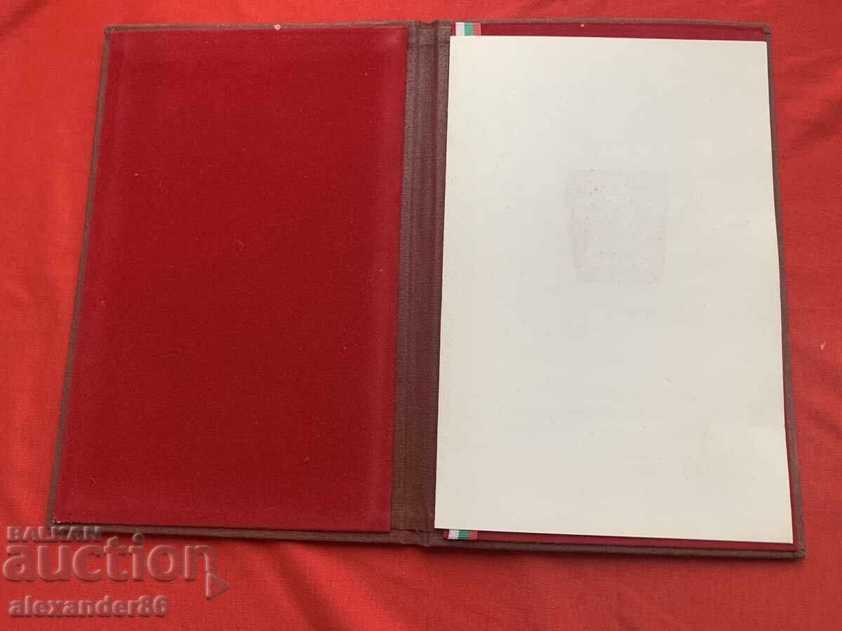 Auction  Distinction Captain Nikolai Dzhambazov Senior Document