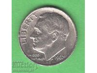 (¯`'•.¸ 10 σεντ 1967 ΗΠΑ ¸.•'´¯)