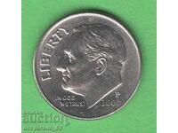 (¯`'•.¸ 10 cents 2000 (P) USA ¸.•'´¯)