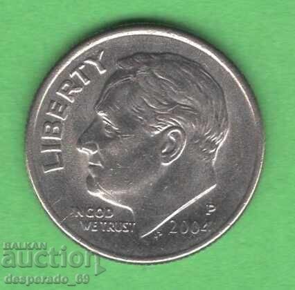 (¯`'•.¸ 10 cents 2004 (P) USA ¸.•'´¯)