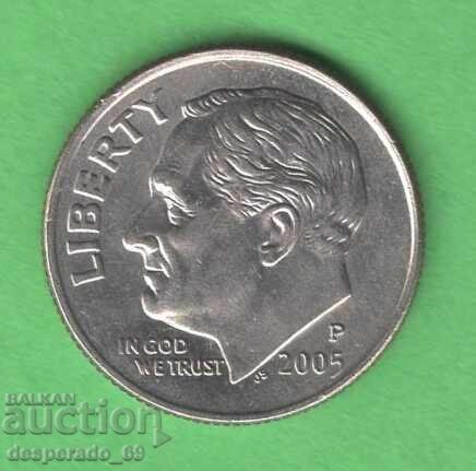 (¯`'•.¸ 10 cents 2005 (P) USA ¸.•'´¯)