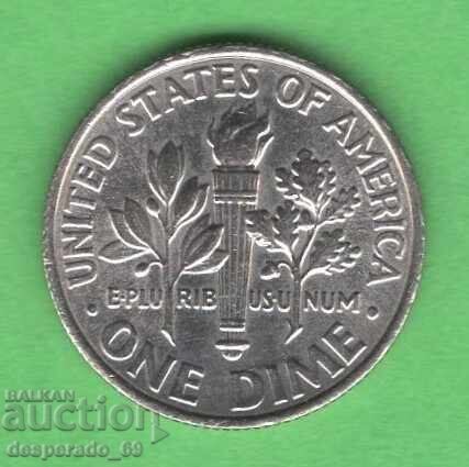 (¯`'•.¸ 10 σεντ 2013 (Δ) ΗΠΑ ¸.•'´¯) με τιμή 0.50 BGN | € 0.26