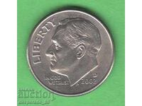 (¯`'•.¸ 10 cents 2002 (D) USA ¸.•'´¯)