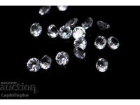 Topaz alb 2.7mm tăietură rotundă - preț pentru 1 buc