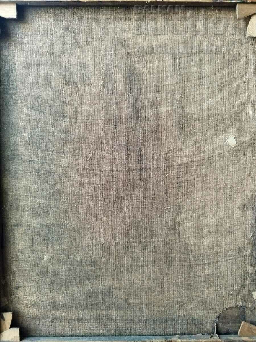 Картина, "Портрет на Хаджи Ненчо Д. Палавеев", 1930-те г. - 5