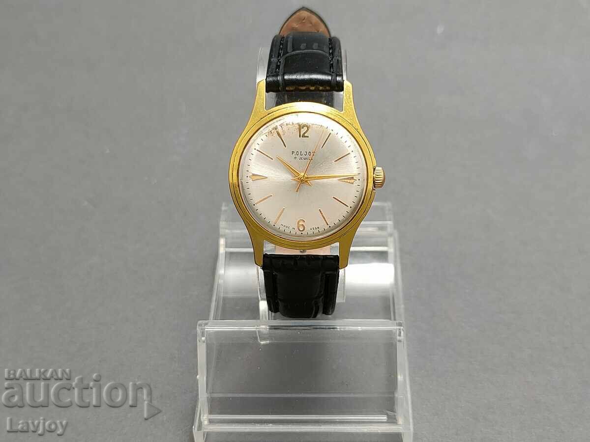 Ρολόι χειρός Poljot Poljot επιχρυσωμένο