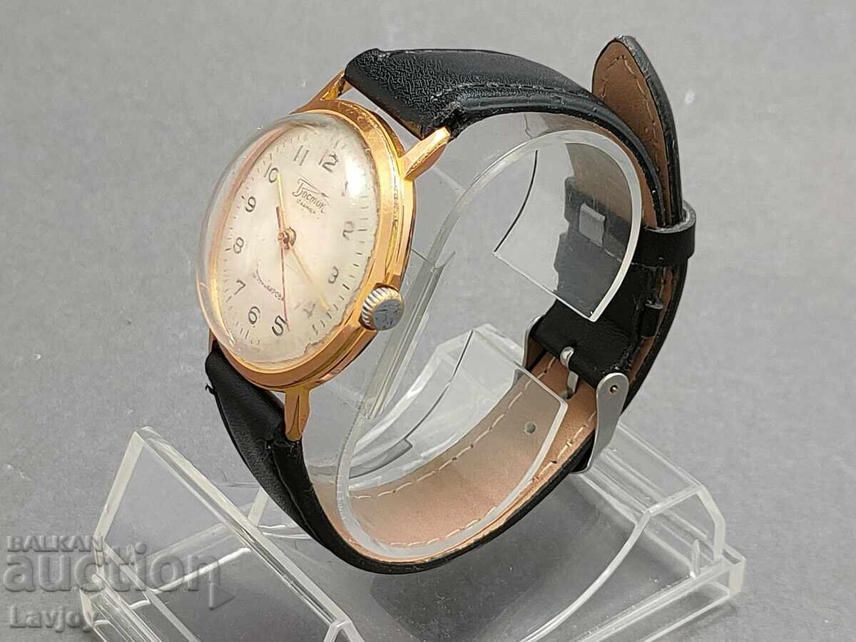 Delivery of Vostok 1 MCHZ im. Kirova Gold-plated Wristwatch