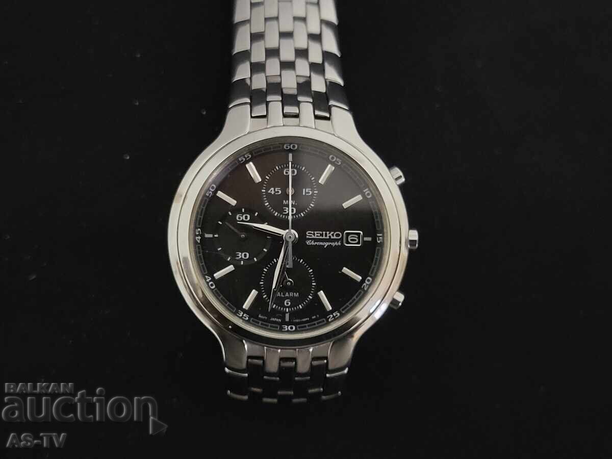 Cronograf Seiko quartz