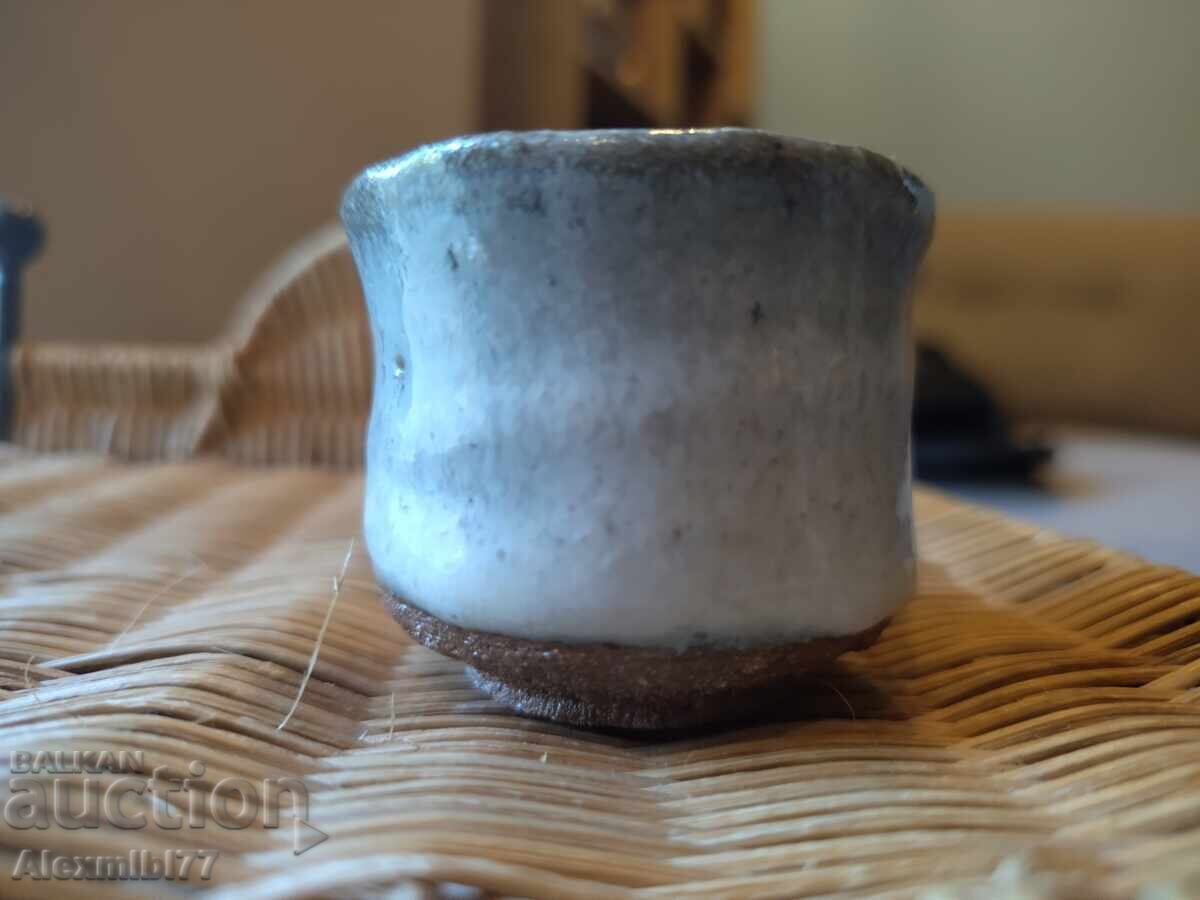 Licitație Ceașcă japoneză de sake din ceramică - Hagi guinomi - Japonia