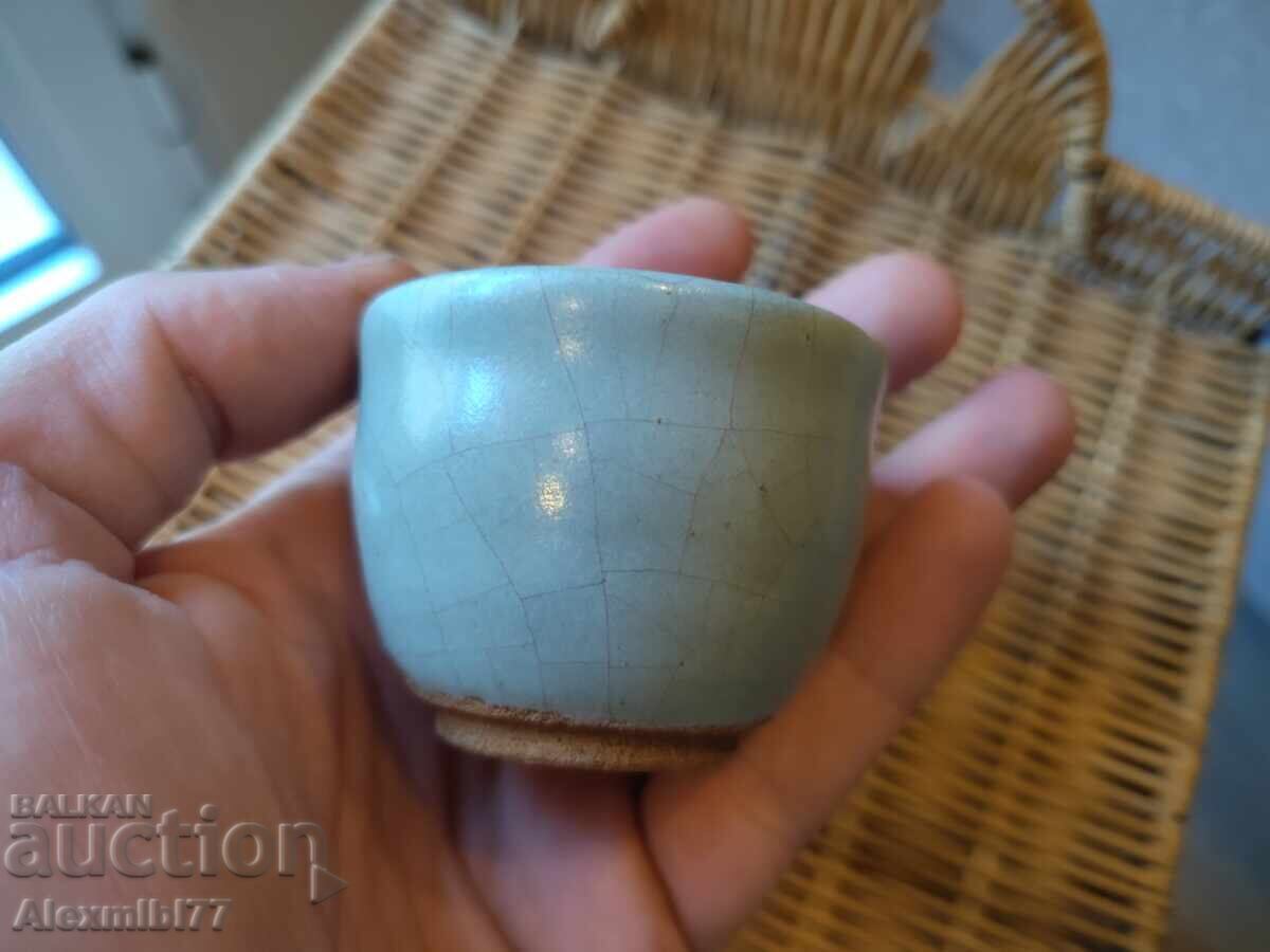 Ceașcă japoneză de sake din ceramică - Hagi guinomi - Japonia cu preț € 7.99 | 15.63 BGN