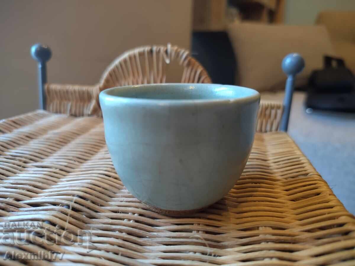 Auction  Japanese Ceramic Sake Cup - Hagi guinomi - Japan