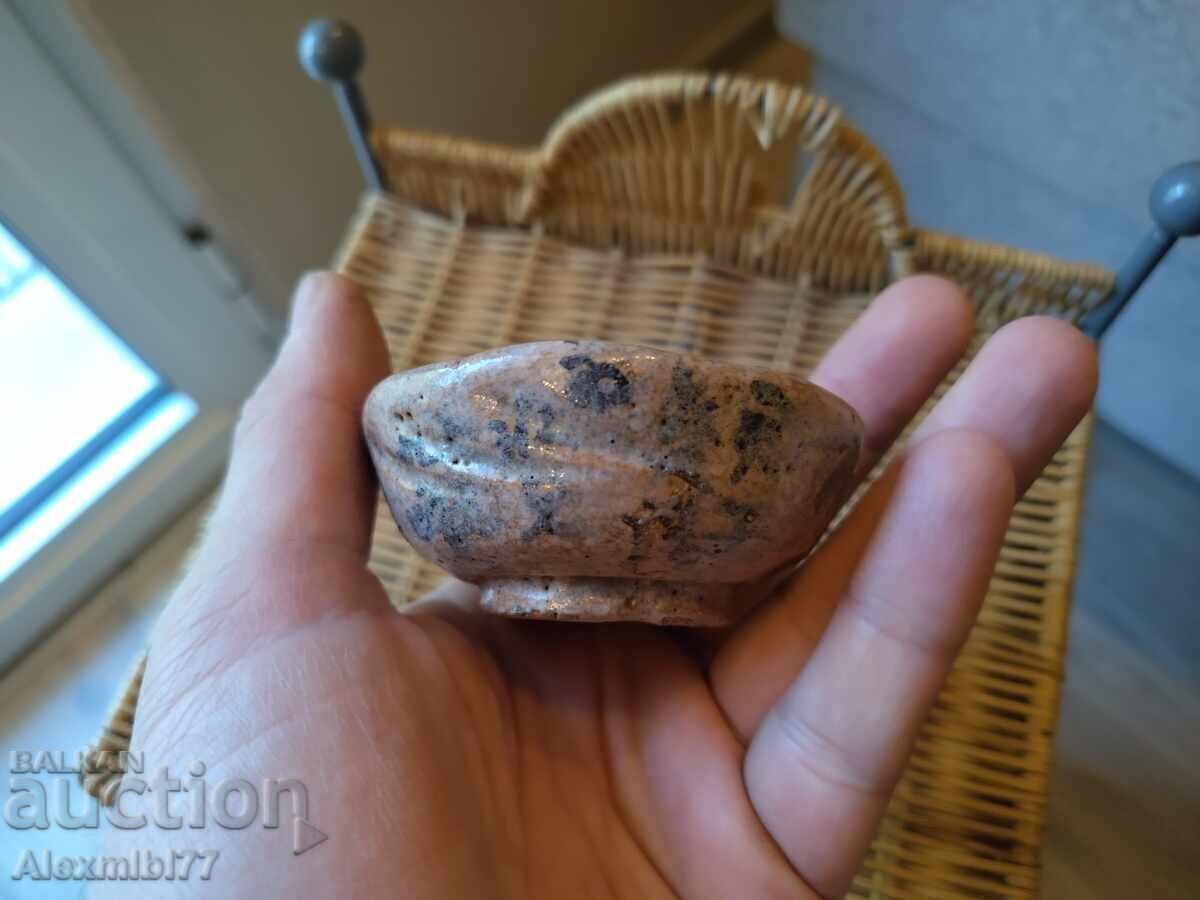 Japanese Ceramic Sake Cup - Hagi guinomi - Japan Japanese Ceramic Sake Cup - Hagi guinomi - Japan