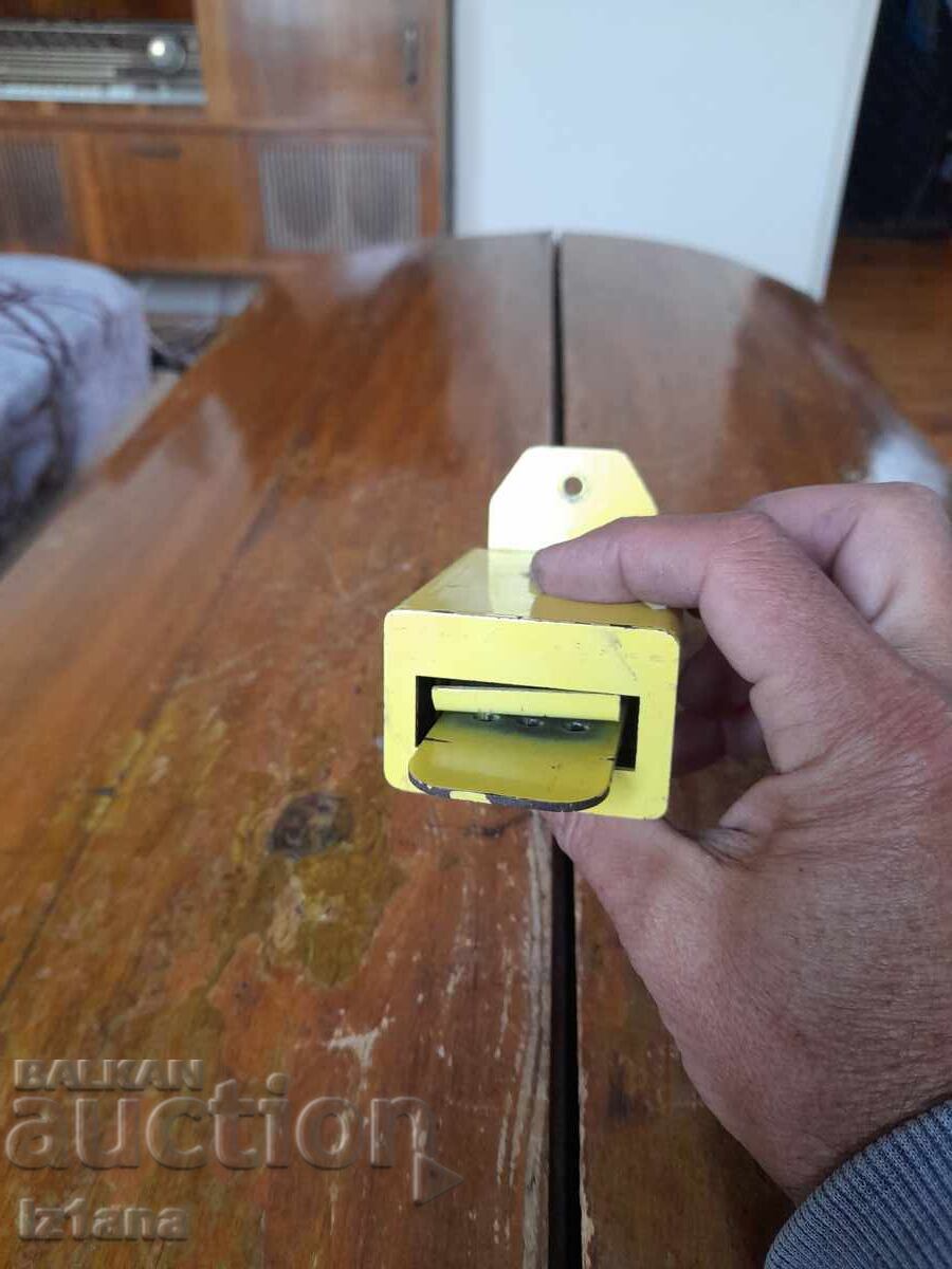 Auction  Old punch for self-checking tickets