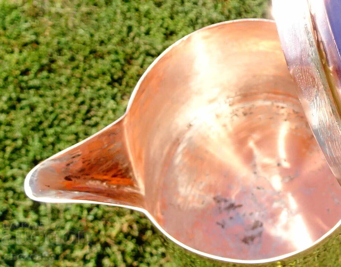 Delivery of Solid copper household jug with lid, pure red copper Delivery of Solid copper household jug with lid, pure red copper