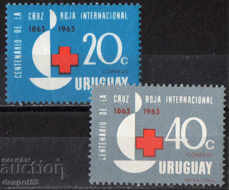 1964. Ουρουγουάη. 100η Επέτειος του Διεθνούς Ερυθρού Σταυρού 1964. Ουρουγουάη. 100η Επέτειος του Διεθνούς Ερυθρού Σταυρού