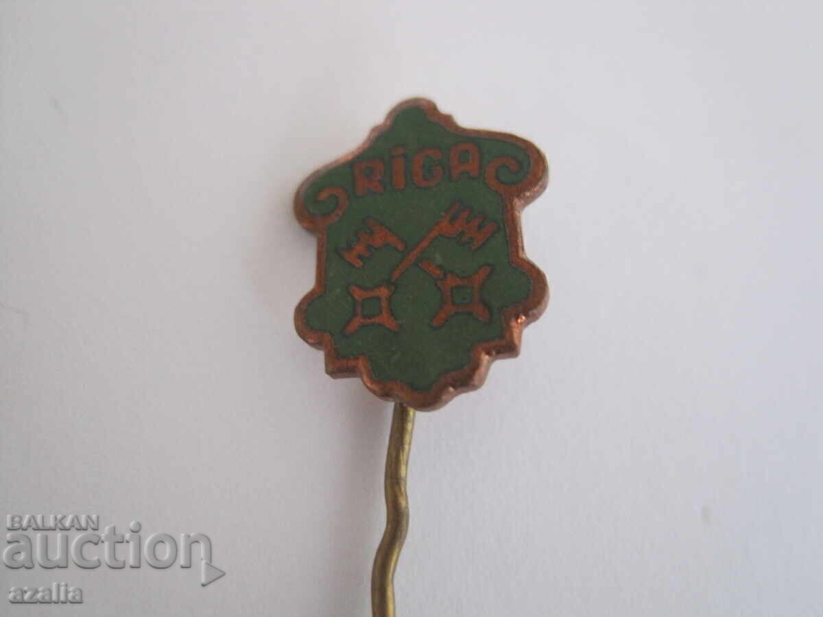 Auction Badge RIGA - Latvia Auction Badge RIGA - Latvia