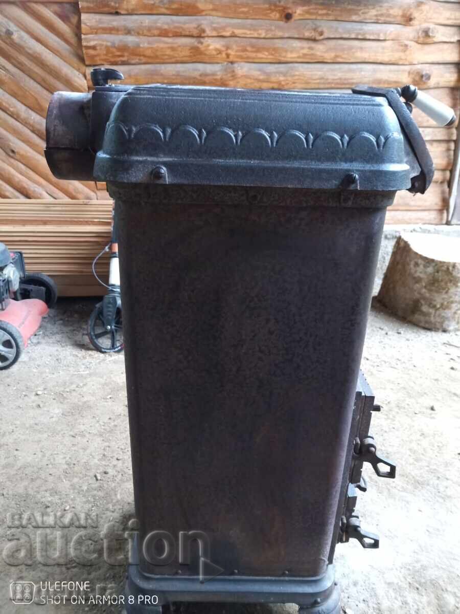 Auction  Cast Iron Wood Stove "Balkan" from the Tsarist Era