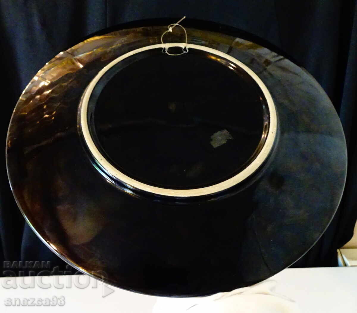 Ελληνική πορσελάνινη πιατέλα, Θεοί, 24 καράτια χρυσός, 29 εκ - 5 Ελληνική πορσελάνινη πιατέλα, Θεοί, 24 καράτια χρυσός, 29 εκ - 5