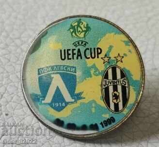 Emblemă Levski - Juventus 1999
