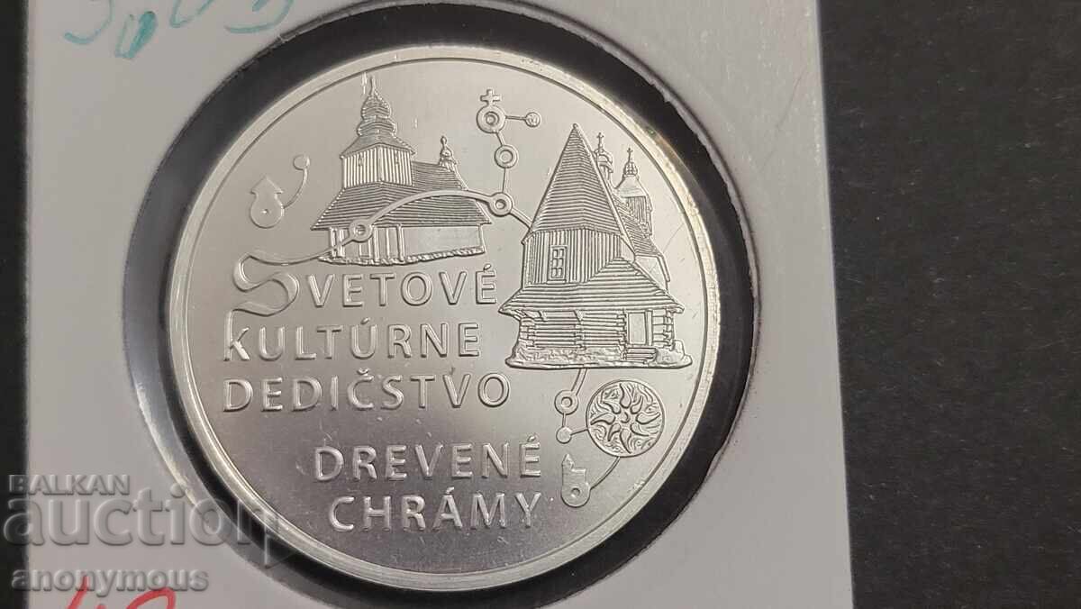 Silver Coin 10 Euro Slovakia 2010 Wooden Churches with price 100.00 BGN | € 51.13 Silver Coin 10 Euro Slovakia 2010 Wooden Churches with price 100.00 BGN | € 51.13