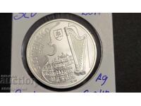 Silver Coin 10 Euro Slovakia 2011 Jan Cikker