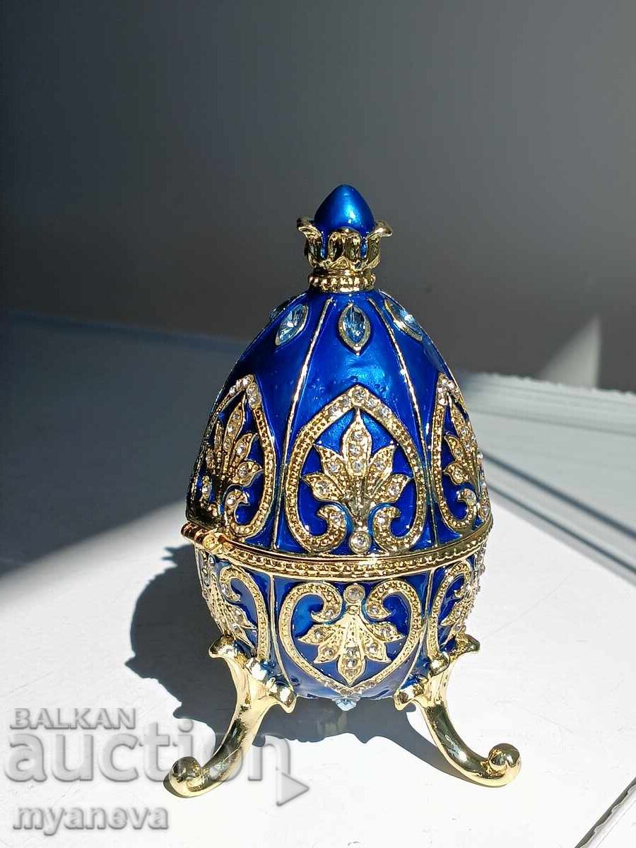 Delivery of Faberge-style jewelry box