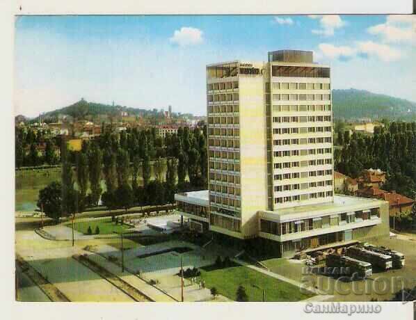 Καρτ ποστάλ Βουλγαρία Φιλιππούπολη Ξενοδοχείο "Μαρίτσα" 1*