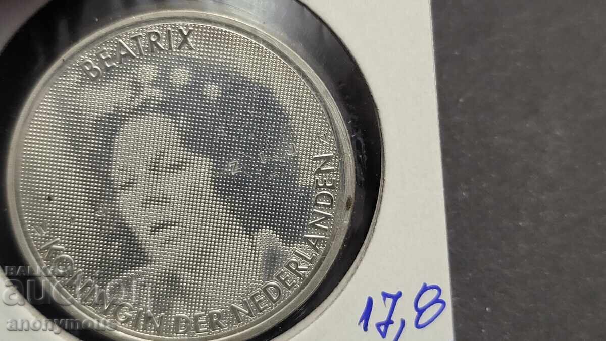 Silver Coin 10 Euro Netherlands 2005 Beatrix with price 65.00 BGN | € 33.23 Silver Coin 10 Euro Netherlands 2005 Beatrix with price 65.00 BGN | € 33.23