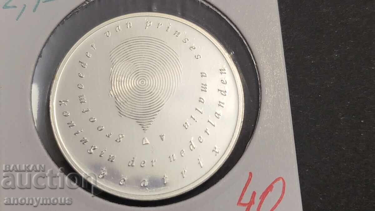Δημοπρασία Ασημένιο νόμισμα 10 ευρώ Ολλανδία 2004 Αμαλία