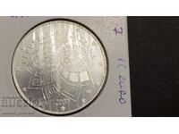 Silver Coin 10 Euro Italy 2007 Treaty of Rome