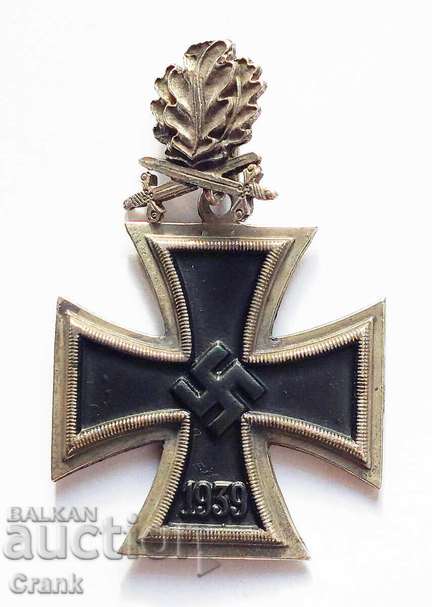Δημοπρασία WW2, 3ο Ράιχ, Σταυρός των Ιπποτών με Δρύινα Φύλλα και Σπαθιά