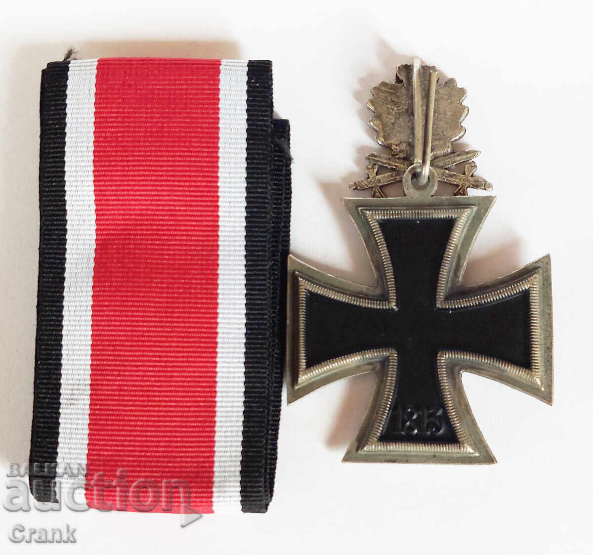 WW2, 3ο Ράιχ, Σταυρός των Ιπποτών με Δρύινα Φύλλα και Σπαθιά - 6