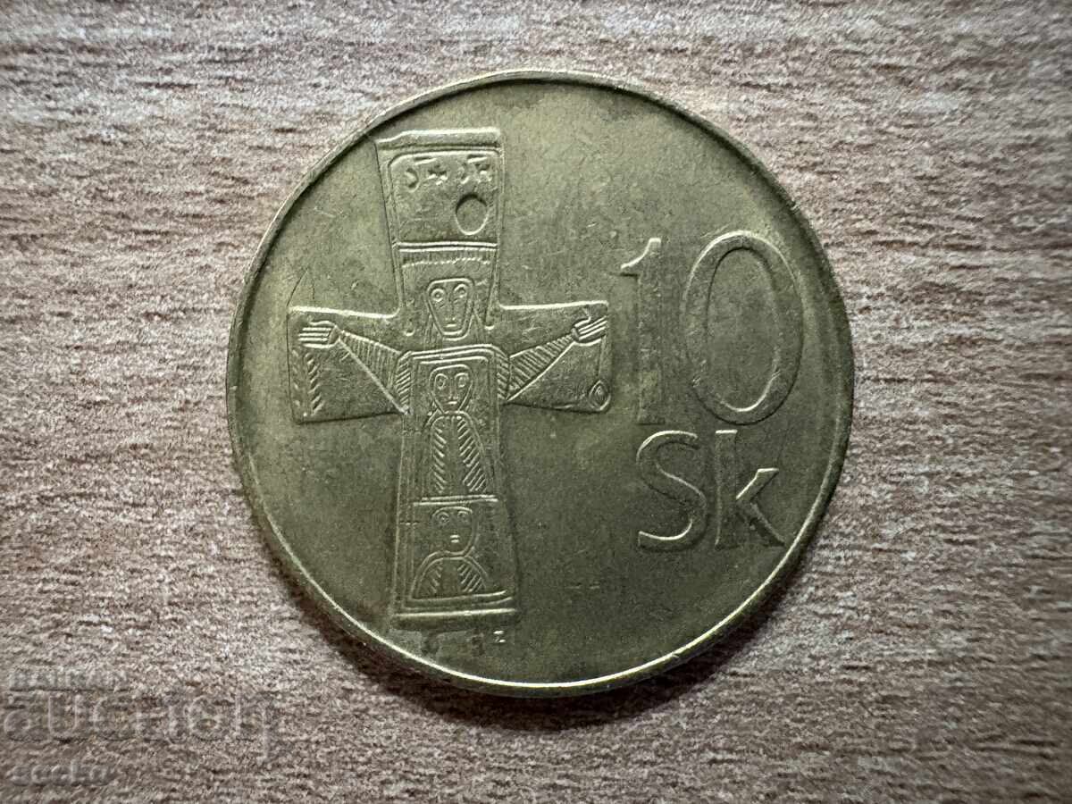 Σλοβακία - 10 κορώνες (1993) Σλοβακία - 10 κορώνες (1993)