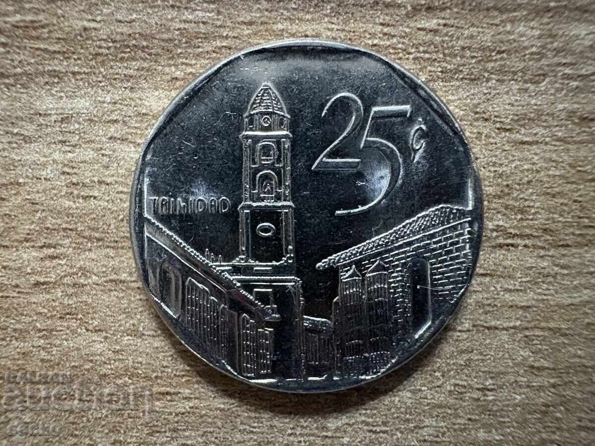 Cuba - 25 centavos (2002)