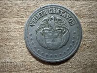 Колумбия - 20 сентавос (1956)