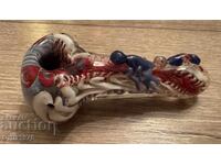 Unică pipă uscată din sticlă, borosilicat. Excelentă